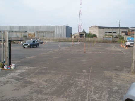 На полигоне